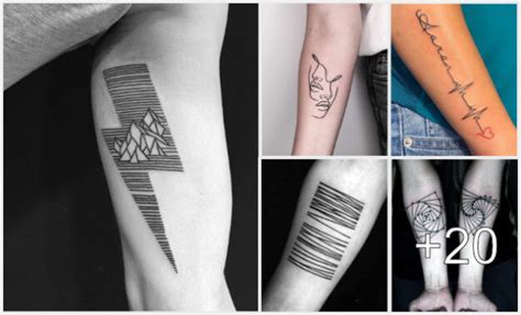 Los Mejores Diseños de Tatuajes de Líneas y su Significado